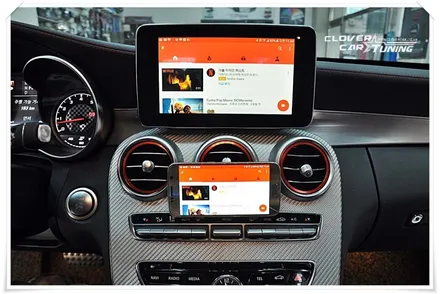 벤츠C43AMG 아이머큐리 CSS3 셋탑네비게이션 미러링 장착 작업 입니다. / 경기 화성 남양