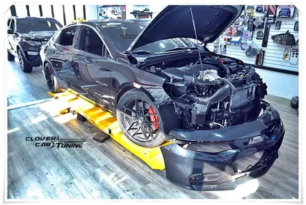 #올뉴말리부 #3M #SatinBlack #Wrapping #사틴블랙랩핑 #그릴랩핑 #전체랩핑 [안산랩핑]작업 입니다. / 경기 화성 남양
