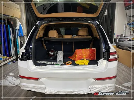 gv80전체랩핑 3m프로즌바닐라전체랩핑 접촉사고부위 재시공 [ 안산랩핑 ] / 안산 상록구