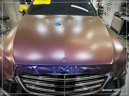 벤츠s350d전체랩핑 에이버리데니슨 카멜레온랩핑 사틴로어링썬더 전체래핑 [ 안산랩핑 ] 입니다 / 안산 상록구