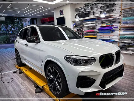 BMW X3M 안산랩핑 아지트 클로버카 에서 택랩 미드나잇퍼플 전체랩핑 시공 했어요! / 안산 상록구