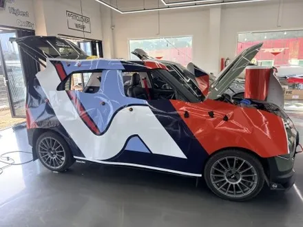 캐스퍼 실사랩핑 WRC 스타일 레이싱데칼 전체랩핑 시공 │ 캐스퍼N 디자인 광고랩핑 아지트클로버랩핑 [화성/남양] / 경기 화성 남양
