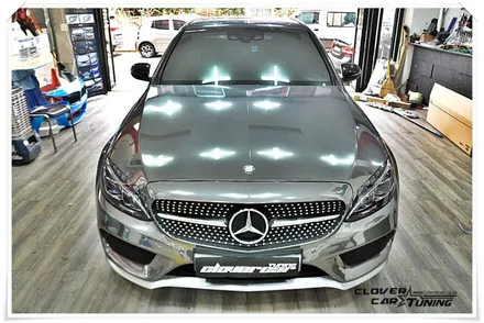 벤츠C43AMG 아이머큐리 CSS3 셋탑네비게이션 미러링 장착 작업 입니다. / 경기 화성 남양