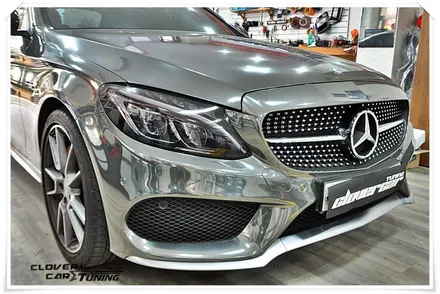 벤츠C43AMG 아이머큐리 CSS3 셋탑네비게이션 미러링 장착 작업 입니다. / 경기 화성 남양
