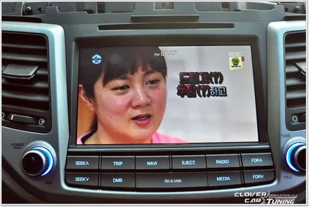 올뉴투싼네비매립 파인몬스터8 8인치네비 오디오일체형집중키타입네비매립.DMB.후방카메라 .아이패스블랙itb8000QHD 2채널블랙박스 설치 작업 입니다. / 안산 상록구