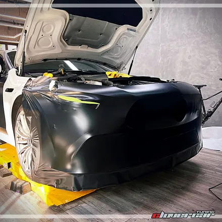 벤츠 AMG GT43 안산 랩핑, 아지트클로버카에서 에이버리 사틴블랙 전체랩핑 시공 후기 / 안산 상록구