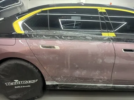 BMW i7 전체 PPF 시공 클리프디자인 + 크롬딜리트 작업기 │ 벨벳 오키드 에디션 화성 안산 수입차 PPF 랩핑 / 경기 화성 남양
