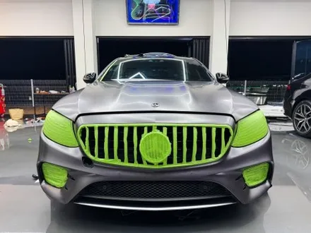 화성 자동차랩핑 벤츠 E53 AMG 3M 사틴다크그레이 전체랩핑 시공 후기 / 경기 화성 남양
