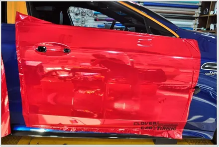 벤츠AMG GT4 Gt43전체랩핑+풀PPF시공 에이버리 레드크롬전체랩핑 및 나노커버 풀PPF시공 [ 안산랩핑 ] 입니다. / 안산 상록구