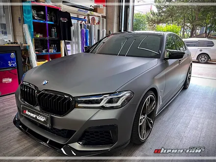 안산 랩핑 bmw m550i 아지트 클로버 에서 전체랩핑 시공 했어요! / 안산 상록구