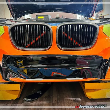 안산랩핑 아지트클로버카 에서 BMW X4 M40i, 3M 번트오렌지 랩핑 시공 후기 / 안산 상록구