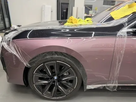 BMW i7 전체 PPF 시공 클리프디자인 + 크롬딜리트 작업기 │ 벨벳 오키드 에디션 화성 안산 수입차 PPF 랩핑 / 경기 화성 남양