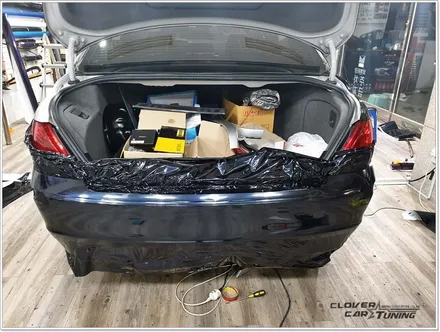 BMW 740li전체랩핑 3m1080 유광 미드나잇블루 전체랩핑 시공 [ 안산랩핑 ] 입니다. / 안산 상록구