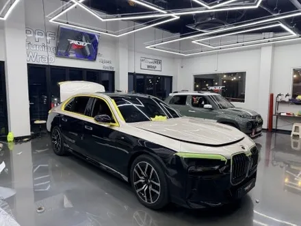BMW 740i 투톤랩핑 시공 후기｜고광택 다크샴페인골드 듀오톤랩핑 (나이프리스 시공) / 화성랩핑 아지트클로버 / 경기 화성 남양