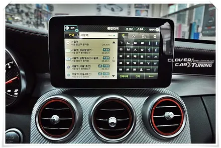 벤츠C43AMG 아이머큐리 CSS3 셋탑네비게이션 미러링 장착 작업 입니다. / 경기 화성 남양
