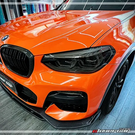 안산랩핑 아지트클로버카 에서 BMW X4 M40i, 3M 번트오렌지 랩핑 시공 후기 / 안산 상록구