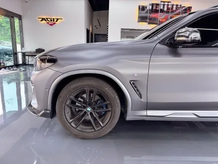 화성 동탄 안산 랩핑 잘하는곳에 bmw x4m40d 랩핑 시공/아지트클로버& 카페 아지트.7 / 경기 화성 남양