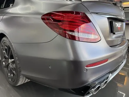 화성 자동차랩핑 벤츠 E53 AMG 3M 사틴다크그레이 전체랩핑 시공 후기 / 경기 화성 남양