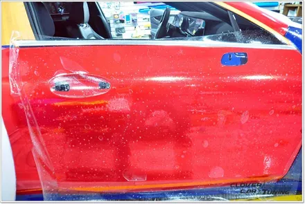 벤츠AMG GT4 Gt43전체랩핑+풀PPF시공 에이버리 레드크롬전체랩핑 및 나노커버 풀PPF시공 [ 안산랩핑 ] 입니다. / 안산 상록구