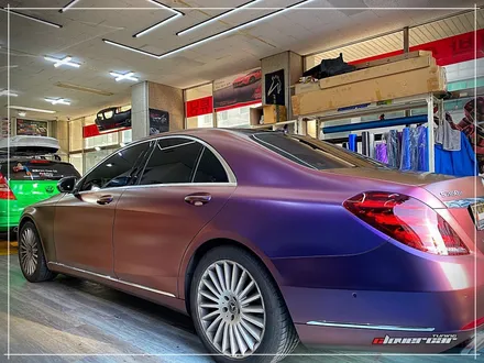벤츠s350d전체랩핑 에이버리데니슨 카멜레온랩핑 사틴로어링썬더 전체래핑 [ 안산랩핑 ] 입니다 / 안산 상록구