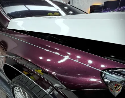 안산 랩핑샵 벤츠 gls600마이바흐 아지트클로버카 에서 전체랩핑.듀오톤.코치라인 시공 했어요! / 안산 상록구
