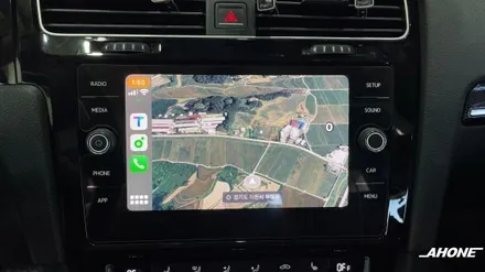 폭스바겐 골프7 2.0TDI 아직도 5.8인치 사용하세요? 신형 8인치 모니터, MIB2.5오디오, 알람혼 장착. / 경기 이천 부발
