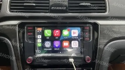 폭스바겐 파사트7.5 펜더 오디오 카플레이, 안드로이드오토 RCD330Plus & 순정 후방 카메라 시공. / 경기 이천 부발