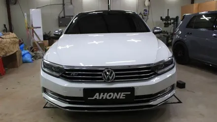 폭스바겐 파사트 GT 터치 액정 에어컨 공조기, TPMS, 알람혼, 공갈 버튼 시공 및 편의 코딩 적용 by AH-ONE / 경기 이천 부발