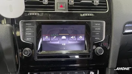 폭스바겐 골프7 2.0TDI 아직도 5.8인치 사용하세요? 신형 8인치 모니터, MIB2.5오디오, 알람혼 장착. / 경기 이천 부발