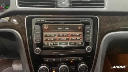 폭스바겐 파사트 B7 RCD330Plus 앱 커넥트 오디오, 순정 후방 카메라 시공. / 경기 이천, 여주, 용인