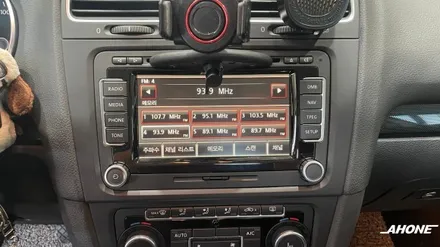 폭스바겐 골프6세대 R-line RCD330 Plus 카플레이 오디오, 순정 폴딩 후방 카메라 시공. / 경기 이천, 여주, 용인