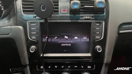 폭스바겐 골프7세대 GTI 카플레이, 안드로이드오토 MIB2.5 오디오, 알람혼 시공. / 경기 이천 부발