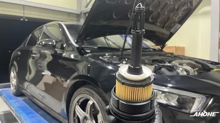 벤츠 A35 AMG 모튤 300V 파워 0W30 교환. / 경기 이천 부발