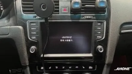 폭스바겐 골프7세대 GTI 카플레이, 안드로이드오토 MIB2.5 오디오, 알람혼 시공. / 경기 이천 부발