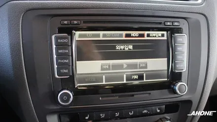 폭스바겐 제타 RCD330 Plus, 순정 후방카메라, 블랙박스 시공 by AH-ONE / 경기 이천 부발