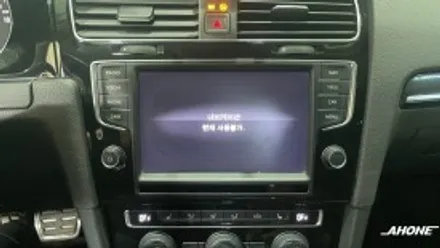 폭스바겐 골프7세대 프리미엄 카플레이, 안드로이드오토 MIB2.5 오디오 시공. / 경기 이천, 여주, 용인