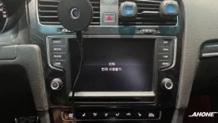 폭스바겐 골프7세대 GTI 카플레이, 안드로이드오토 MIB2.5 오디오, 알람혼 시공. / 경기 이천 부발