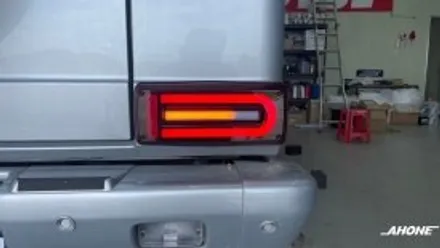 벤츠 W463 G350 블루텍 LED 테일램프 시공. / 경기 이천 부발
