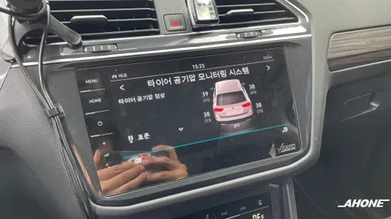 폭스바겐 티구안 F/L 올스페이스 순정 TPMS, 도어 로고 램프 시공. / 경기 이천, 여주, 용인