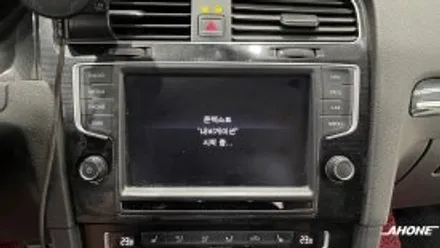 폭스바겐 골프7세대 GTI 신품 MIB2.5 카플레이, 안드로이드오토 시공. / 경기 이천 부발