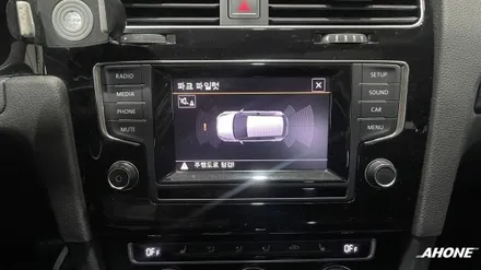 폭스바겐 골프7세대 에어백 경고등, 핸들 버튼 고장, 파크 파일럿 고장. 클락스프링, 파크 파일럿 부저 교환 시공. / 경기 이천 부발