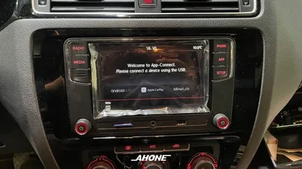 [AH-ONE] 폭스바겐 제타 RCD330 Plus 앱 커넥트 오디오 시공. / 경기 이천 부발