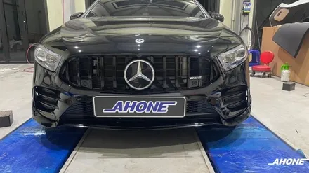벤츠 A35 AMG 프런트 사이드 립 장착. / 경기 이천 부발