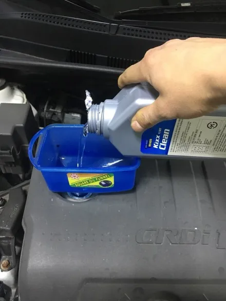 현대 엑센트 위트 MOTUL 8100 X-Clean + 엔진오일 교환 by AH-ONE / 경기 이천 부발