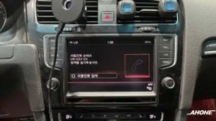 폭스바겐 골프7세대 GTI 카플레이, 안드로이드오토 MIB2.5 오디오, 알람혼 시공. / 경기 이천 부발
