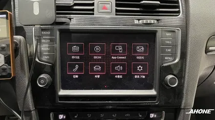 폭스바겐 골프7세대 GTI MIB2.5 카플레이 오디오 시공. / 경기 이천, 여주, 용인