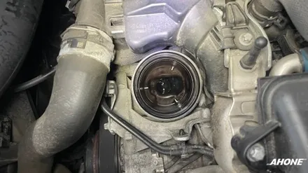 벤츠 GLC 220d 모튤 8100X-Clean EFE 5W30 엔진오일 교환. / 경기 이천 부발