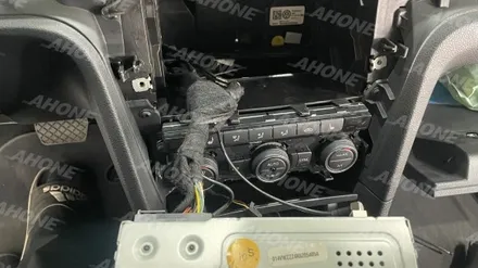 폭스바겐 파사트7.5 펜더 오디오 카플레이, 안드로이드오토 RCD330Plus & 순정 후방 카메라 시공. / 경기 이천 부발