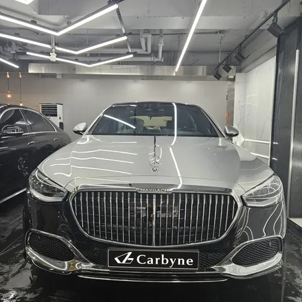 탐나는 투톤! 벤츠 마이바흐 S580 고광택 투톤 랩핑 시공 후기 / 경기 화성