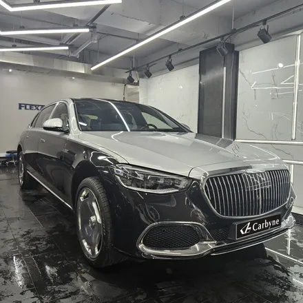 탐나는 투톤! 벤츠 마이바흐 S580 고광택 투톤 랩핑 시공 후기 / 경기 화성